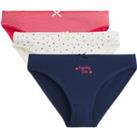 Pack of 3 Knickers in Cotton