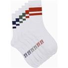 Pack of 3 Pairs of Sports Socks in Cotton Mix