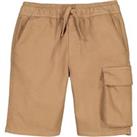 Cotton Utility Bermuda Shorts in Loose Fit