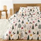 Finland Festive 100% Cotton Bed Set with Rectangular Pillowcase