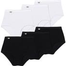 Pack of 6 Maxi Knickers in Cotton