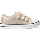 Kids Metallic Trainers with Touch 'n' Close Fastening