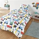 Recycled Microfibre Bed Set with Square Pillowcase