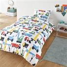 Recycled Microfibre Bed Set with Rectangular Pillowcase