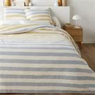 Aldo Multicoloured Striped 100% Cotton Bedspread