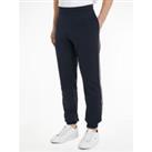 Cotton Mix Joggers with Contrasting Trim