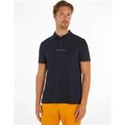Cotton Tipped Polo Shirt with Logo Print in Cotton, Regular Fit