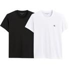 Pack of 2 Mono Logo T-Shirts in Cotton