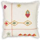 Alvarao 50 x 50cm Embroidered 100% Cotton Cushion Cover