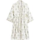 Siwa Kimono Bathrobe in Cotton Voile