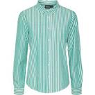 Finely Striped Cotton Shirt