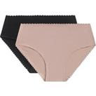 Pack of 2 Body Touch Easy Full Knickers