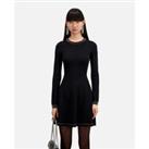 Bodycon Mini Dress with Long Sleeves