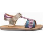 Kids Diazz Leather Sandals with Touch 'n' Close Fastening
