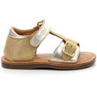 Kids Diazzy Leather Sandals with Touch 'n' Close Fastening