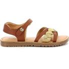 Kids Betty Leather Sandals with Touch 'n' Close Fastening