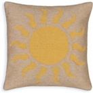 Solis Wioven Sun Jute & Cotton Cushion Cover