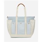 Cotton Canvas Tote Bag with Multiple Pockets