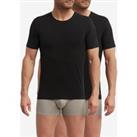 Pack of 2 Regul'Activ Crew Neck T-Shirts in Cotton