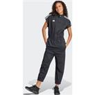 Tiro Woven Loose Jumpsuit with Short Sleeves in Cotton
