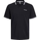 Logo Print Polo Shirt in Cotton with Short Sleeves