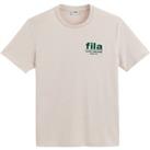 Ledce Embroidered Logo T-Shirt in Cotton with Short Sleeves