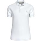 Embroidered Logo Polo Shirt in Cotton and Slim Fit