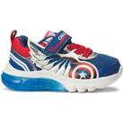 Kids Ciberdron x Captain America LED Breathable Trainers