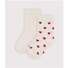 Pack of 2 Pairs of Socks in Cotton Jersey Mix