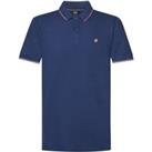 Cotton Tipped Polo Shirt with Short Sleeves