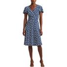Besarry Mid-Length Dress with Short Sleeves