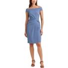 Saran Cocktail Dress with Short Sleeves