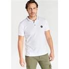 Aron Tipped Polo Shirt in Cotton with Short Sleeves