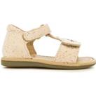 Kids Tity Miaou Sandals in Suede with Touch 'n' Close Fastening