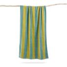 Anduze 420g/m2 Striped Velour Beach Towel