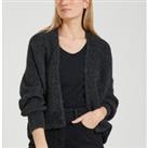 East Open Cardigan with Shawl Collar