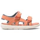 Kids Perkins Row 2-Strap Sandals in Leather with Touch 'n' Close Fastening