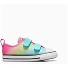 Kids All Star 2V Ox Hyper Brights Canvas Trainers