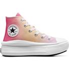 Kids All Star Move Hi Hyper Brights Canvas High Top Trainers