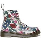 Kids 1460 Ankle Boots in Floral Print Leather