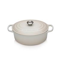 Le Creuset Oval Casserole, 25cm, Meringue