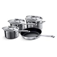 Le Creuset 3-Ply Stainless Steel Saucepan Set, 4 Piece