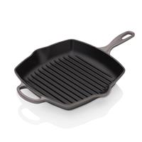 Le Creuset Signature Cast Iron Square Grillit, 26cm, Flint