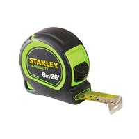 Stanley 8m Hi Viz Tylon Pocket Tape
