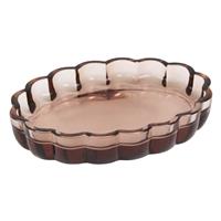 5five Florea Soap Dish, Small, Amber