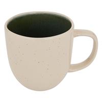 Secret De Gourmet Wonja Speckled Mug, Green