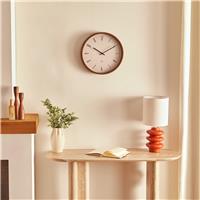 Atmosphera Bratislav Wall Clock, 35cm, White