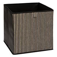 5five Cotty Storage Cube, 31x31cm, Black