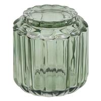 5five Florea Cotton Jar, Green