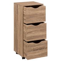 5five 3 Drawer Wheeled Storage Unit